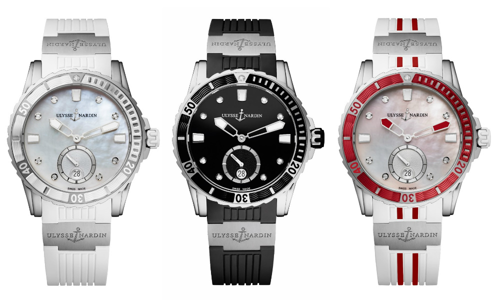 ulysse nardin diver lady