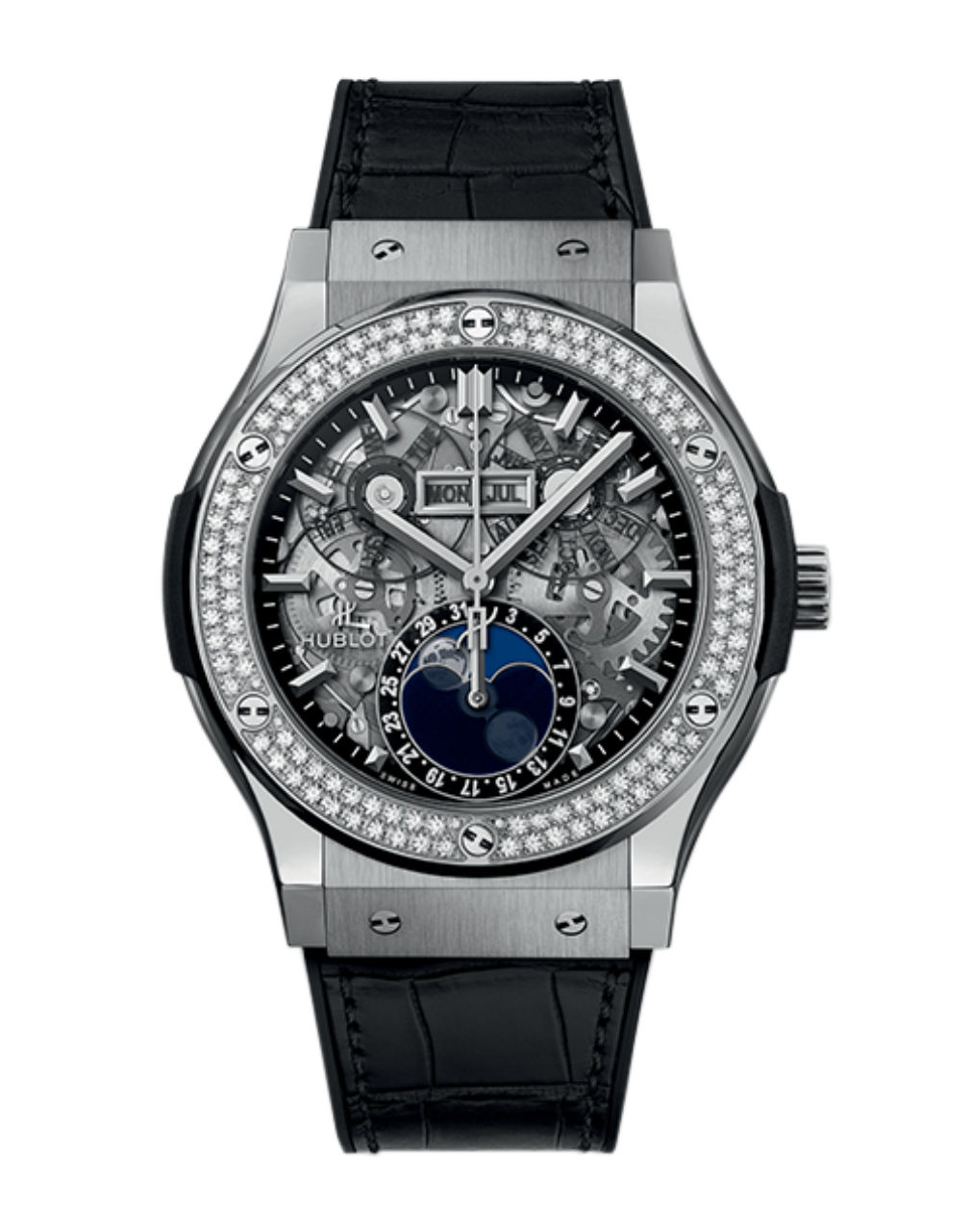 hublot aerofusion titanium price