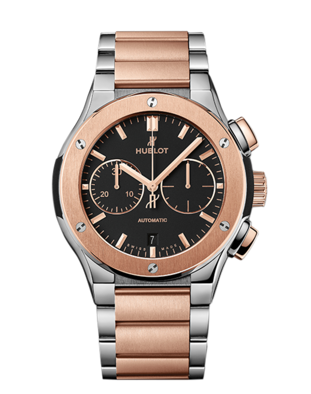 hublot titanium king gold