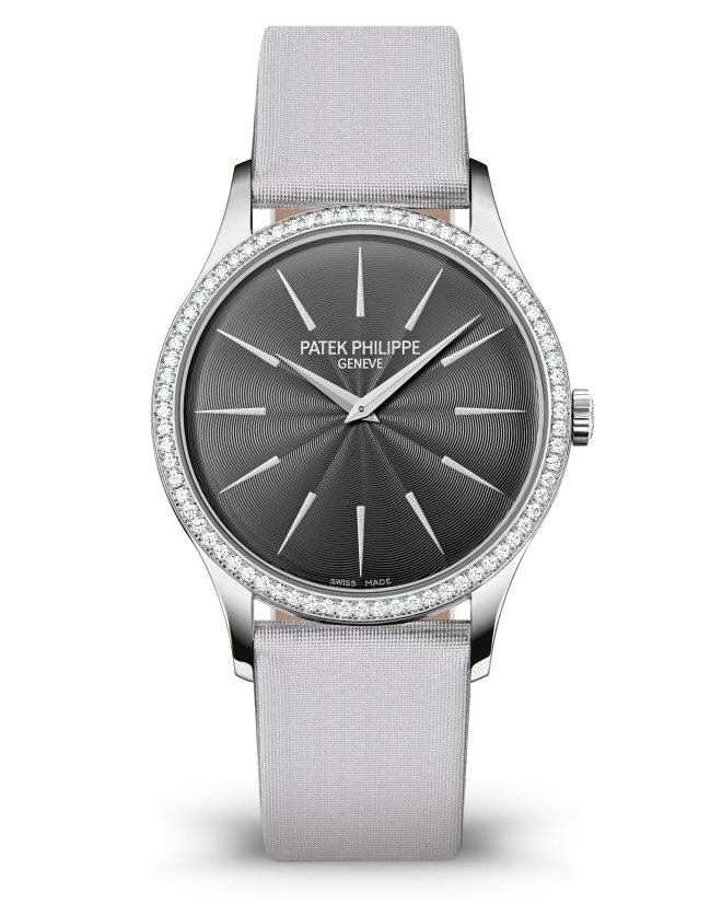 Calatrava Diamond Gray Dial Ladies' 4897G-010