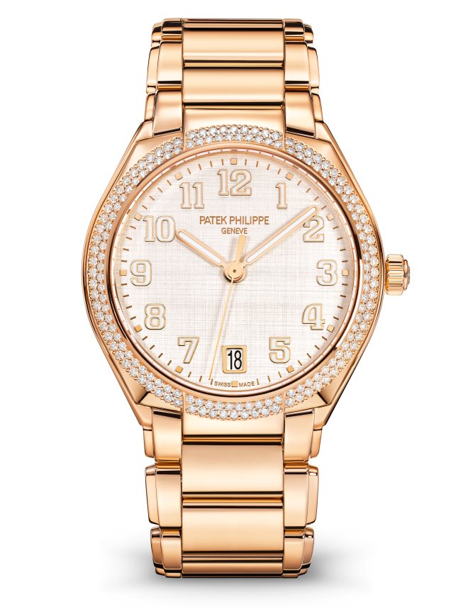Twenty~4 Automatic Rose Gold & Silvery Dial 7300/1200R-010