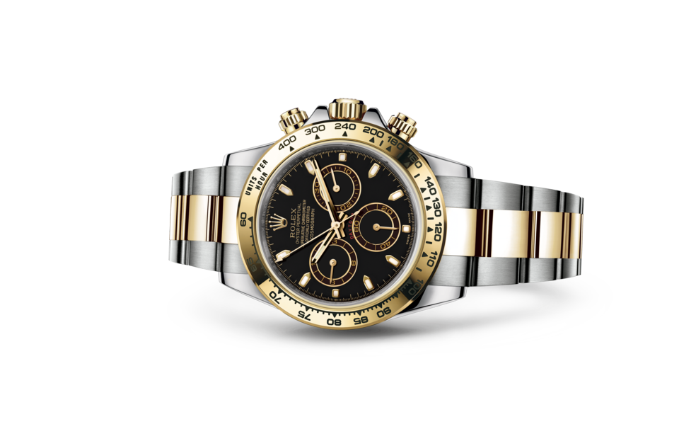 rolex daytona half gold