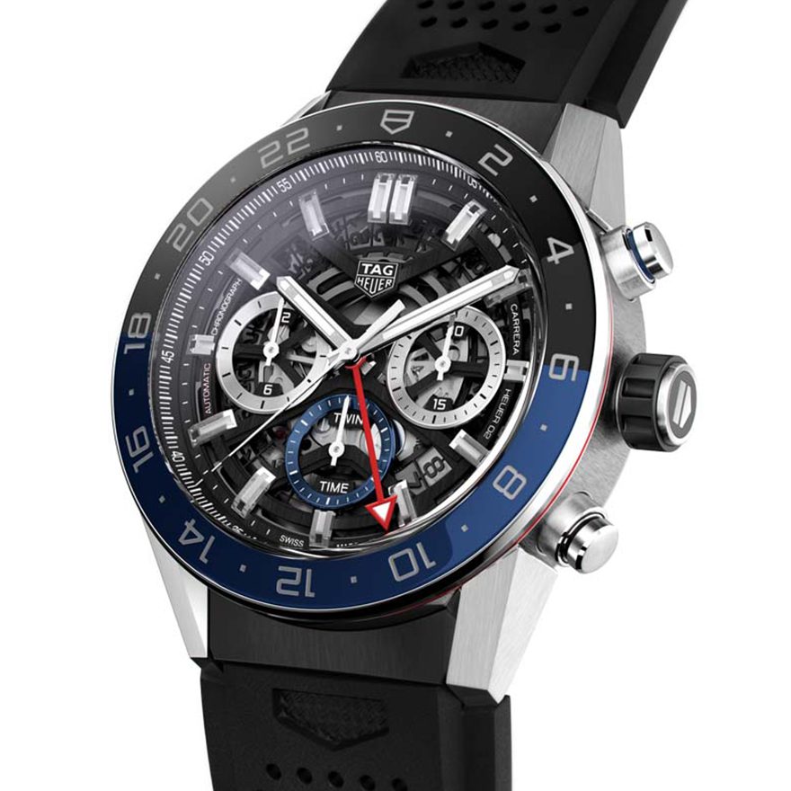 TAG Heuer Carrera Calibre Heuer 02 GMT 45mm  | The Hour Glass  Official