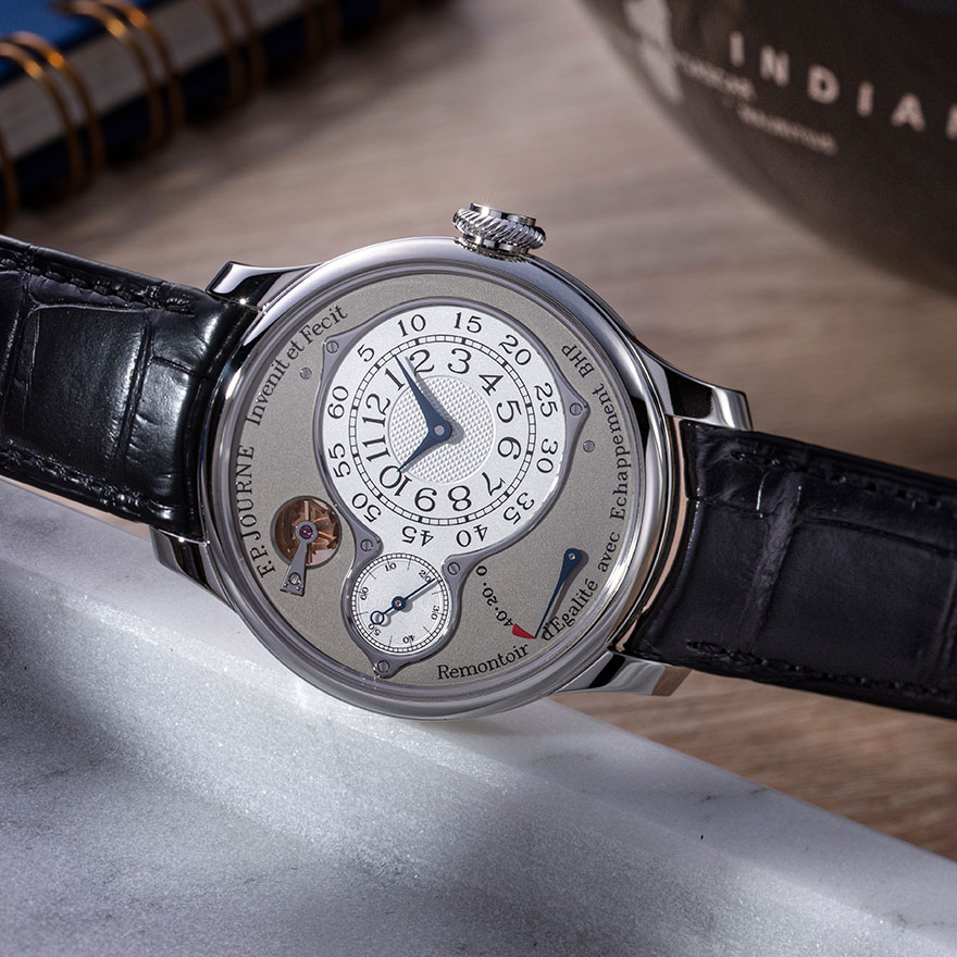 Chronomètre Optimum 40/42mm Platinum gallery 5