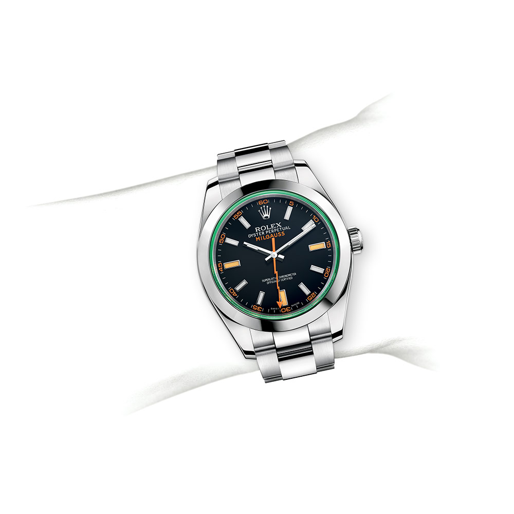 Rolex Milgauss in Oystersteel 