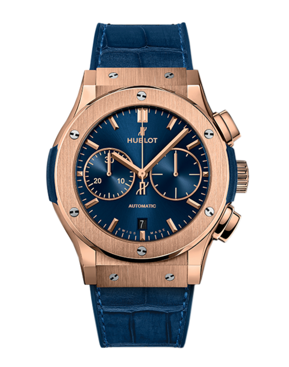 Classic Fusion Chronograph King Gold Blue 45mm 521.OX.7180.LR