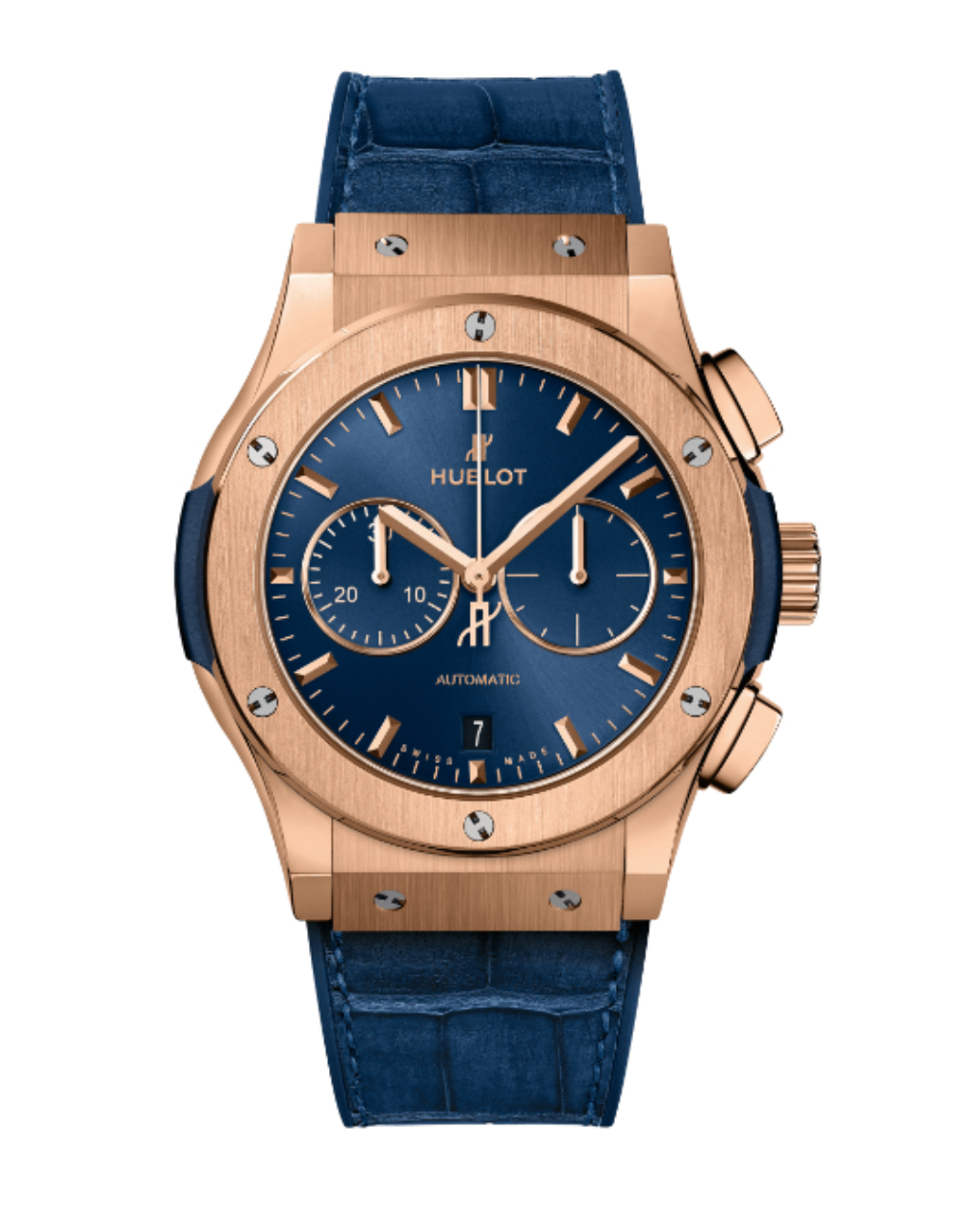 Classic Fusion Chronograph King Gold Blue 42mm 541.OX.7180.LR