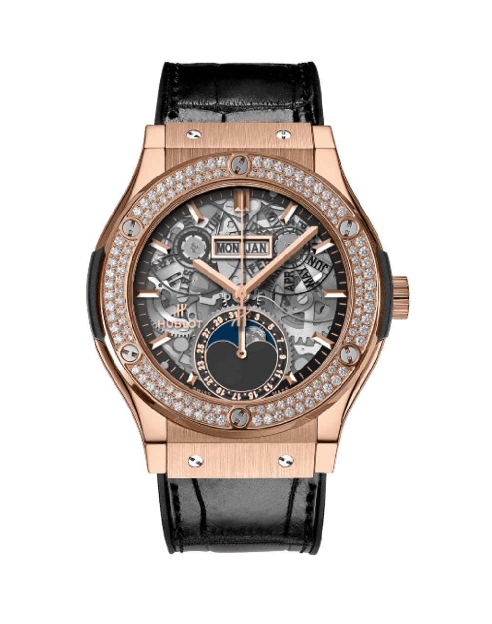 Classic Fusion Aerofusion Moonphase King Gold Diamonds 42mm 547.OX.0180.LR.1104