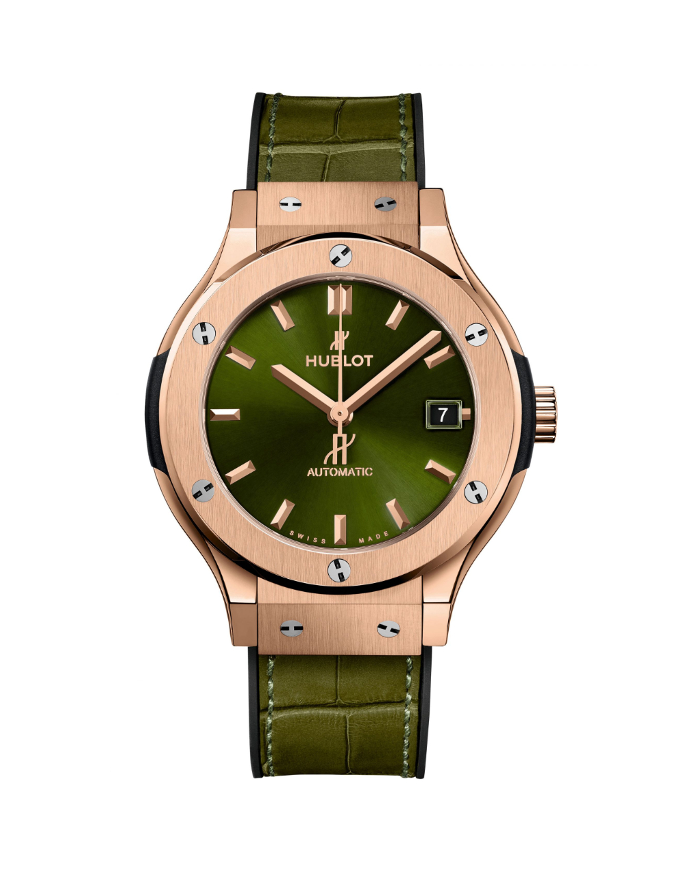 Classic Fusion King Gold Green 38mm 565.OX.8980.LR