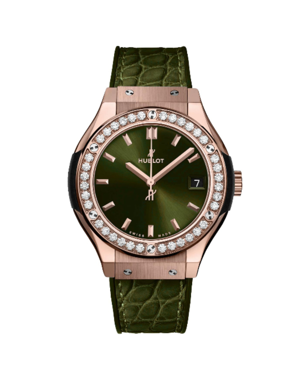 Classic Fusion King Gold Green Diamonds 33mm 581.OX.8980.LR.1104