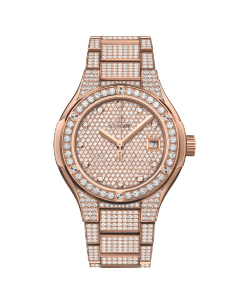 hublot classic fusion king gold 33mm