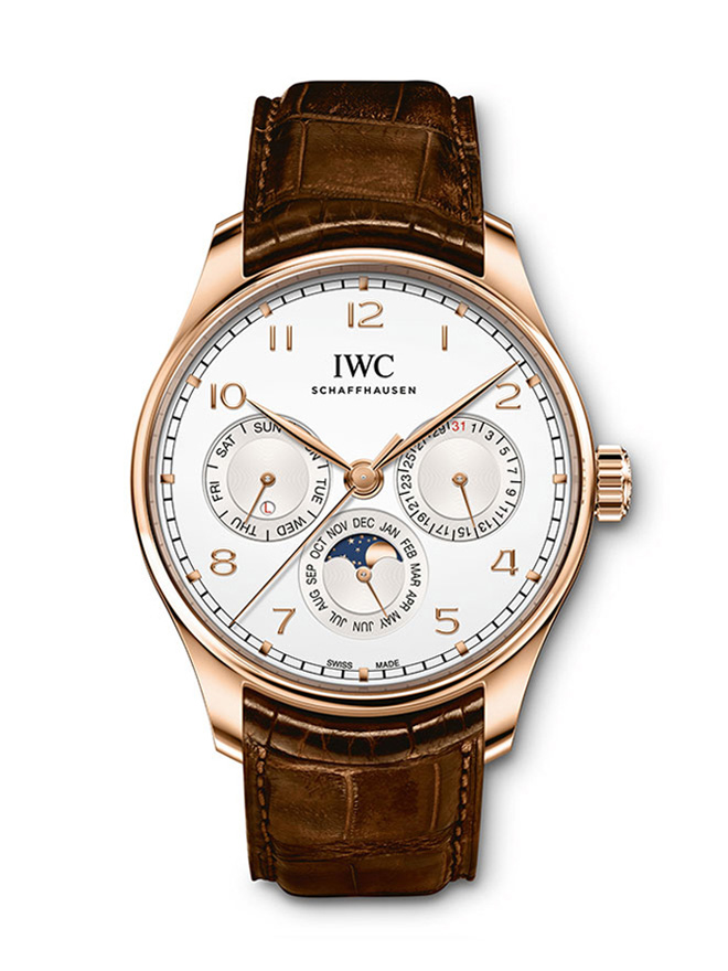 iwc schaffhausen gold