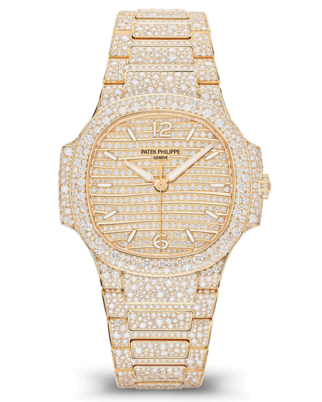 full diamond patek philippe