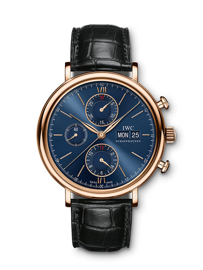 iwc schaffhausen gold