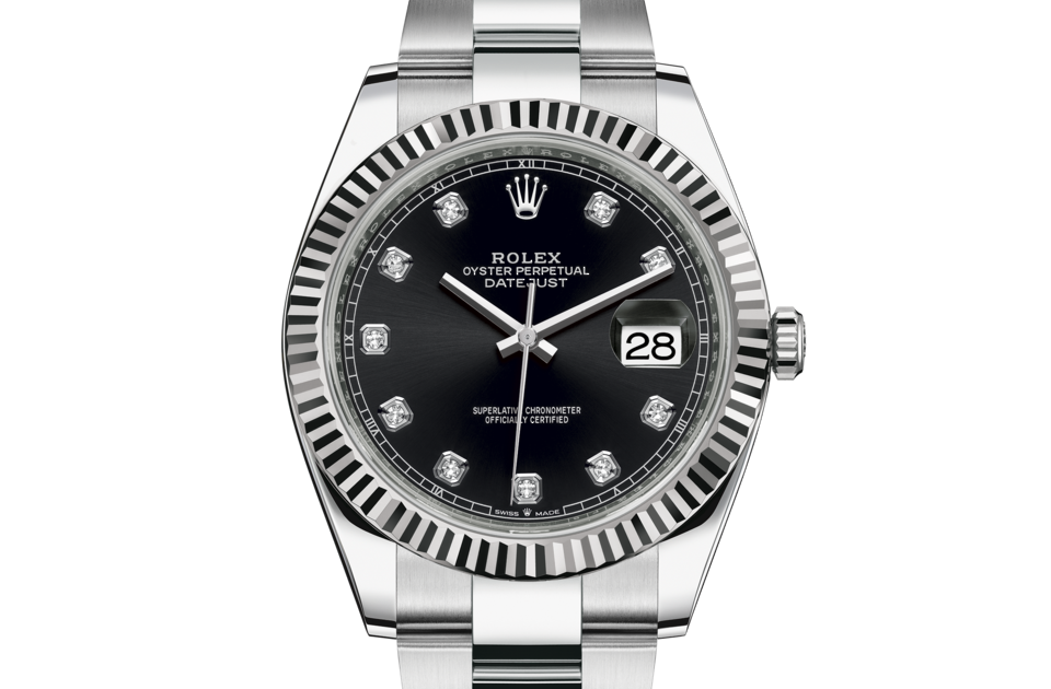 Rolex Datejust in Oystersteel, Oystersteel and gold, m126334-0011 | The  Hour Glass Malaysia