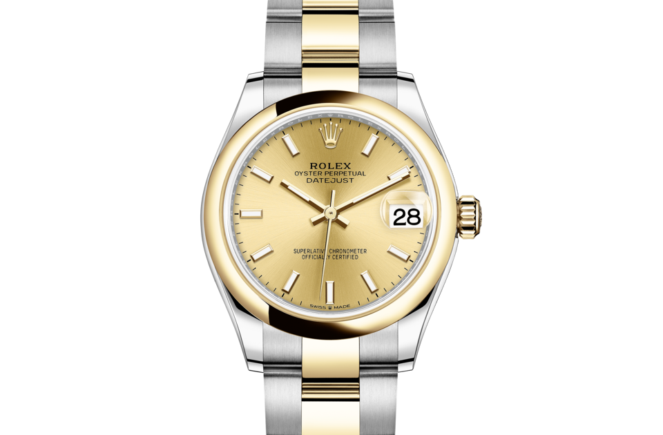 Rolex Datejust in Oystersteel and gold M278243 0013 The 