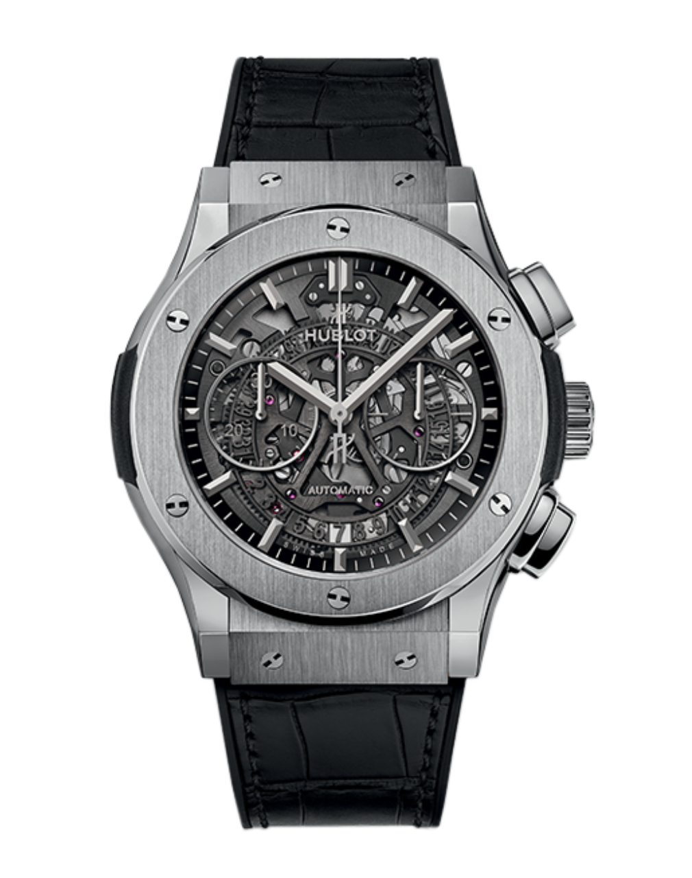 Hublot Classic Fusion Chronograph Titanium Blue 42 mm | The Hour Glass Malaysia