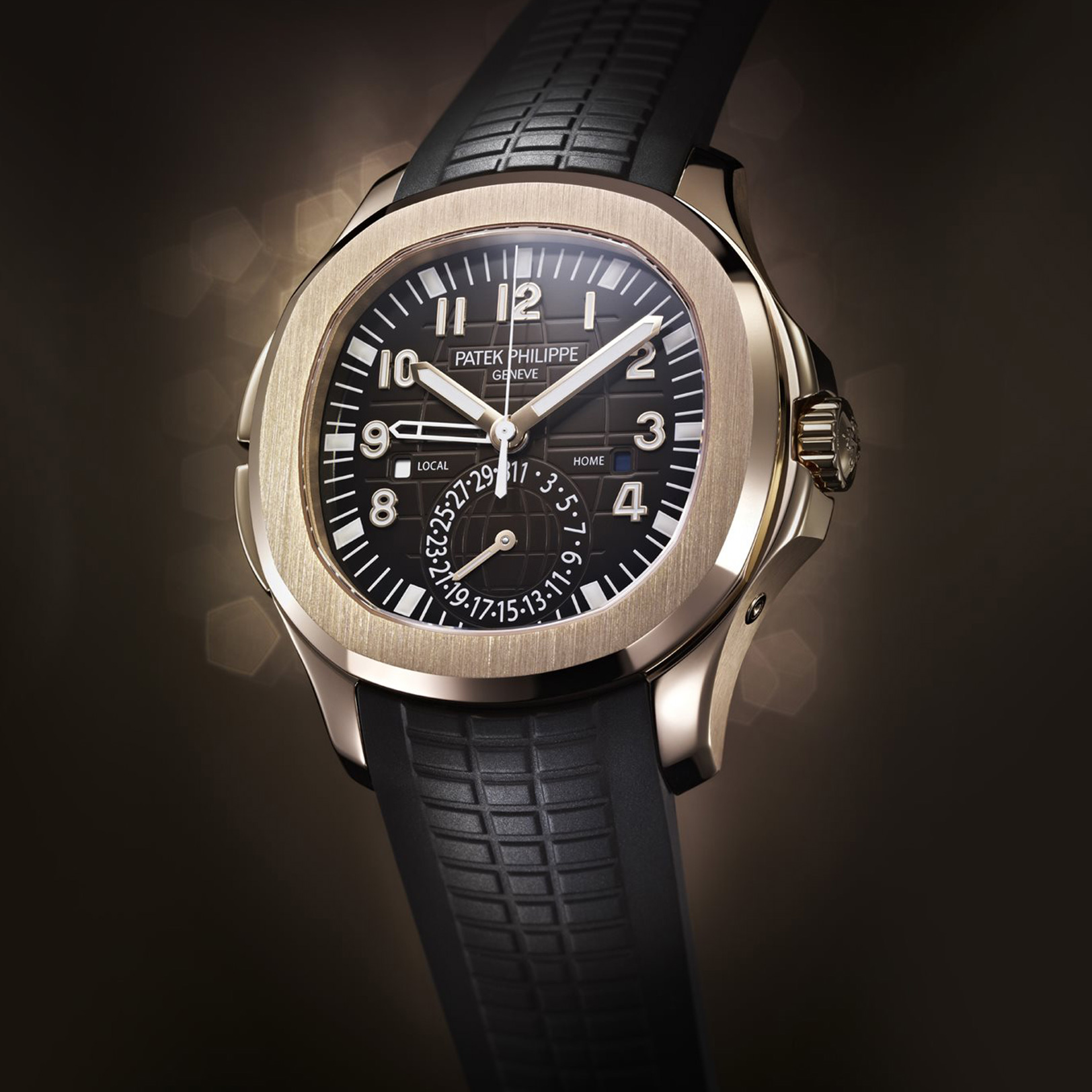 Aquanaut Travel Time Rose Gold gallery 6