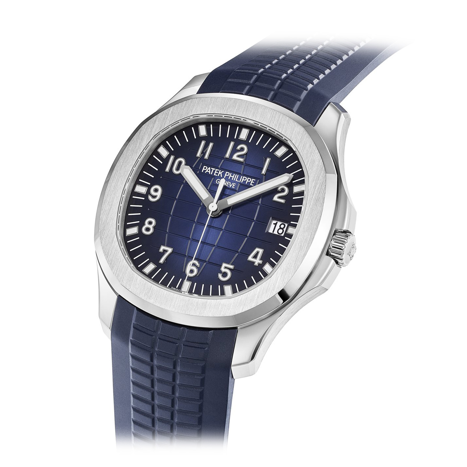 Aquanaut Blue Dial & Strap White Gold gallery 14