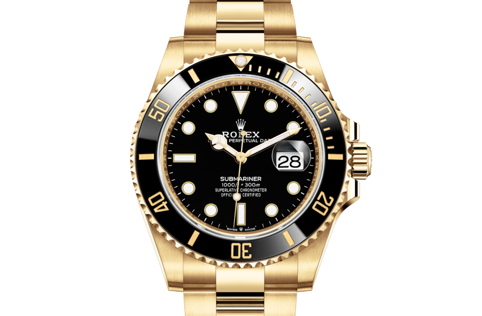 Rolex Submariner In Gold M126618ln 0002 The Hour Glass Malaysia