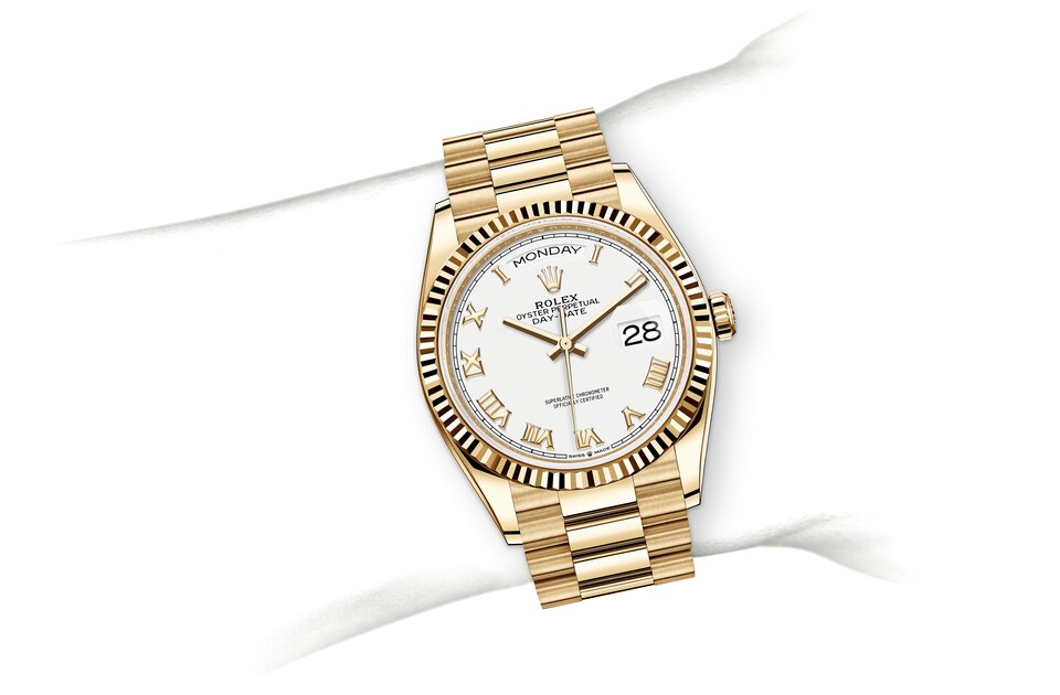 Rolex Day Date In Gold M128238 0076 The Hour Glass Malaysia