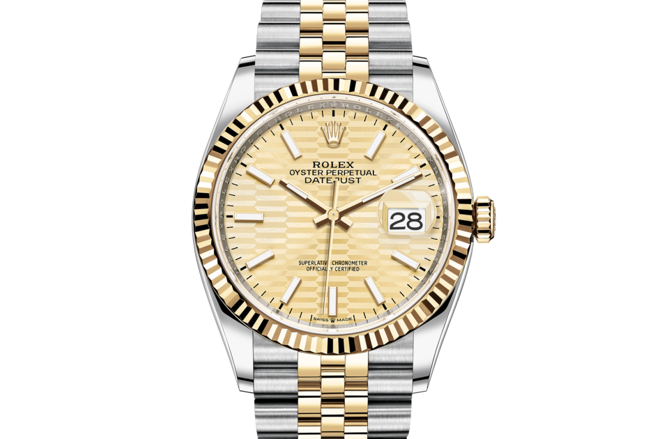 Rolex Datejust In Oystersteel And Gold M126233 0039 The Hour Glass Malaysia