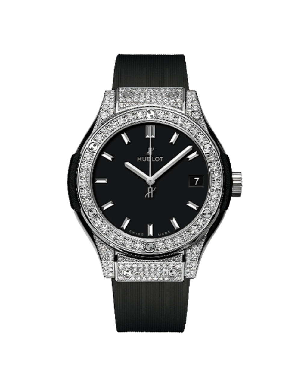 Classic Fusion Titanium Black Pavé 33มม. 581.NX.1171.RX.1704