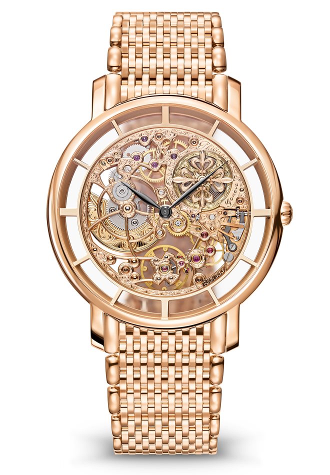 นาฬิกาปาเต็ก ฟิลิปป์ Complications Rose Gold Skeleton 5180/1R-001