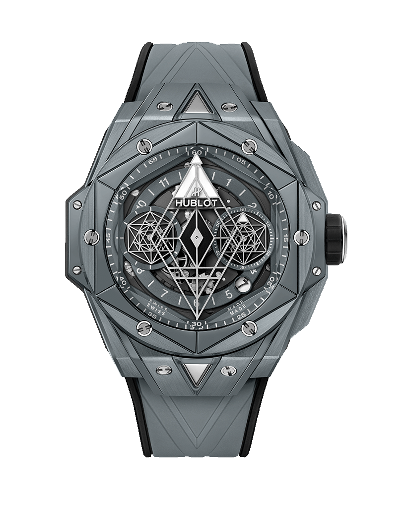 Big Bang Unico Sang Bleu ll Grey Ceramic 45mm 418.FX.8007.RX.MXM21