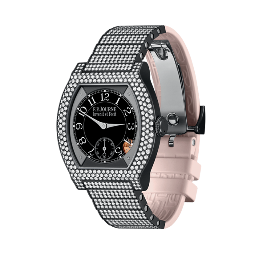 Élégante 40mm Titalyt®12 Rows of Diamonds and Set Bracelet gallery 4