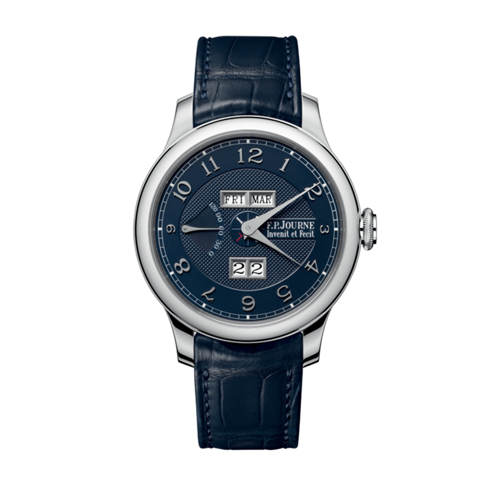 Quantième Perpétuel 40/42mm Platinum Blue Gold Numerals gallery 0