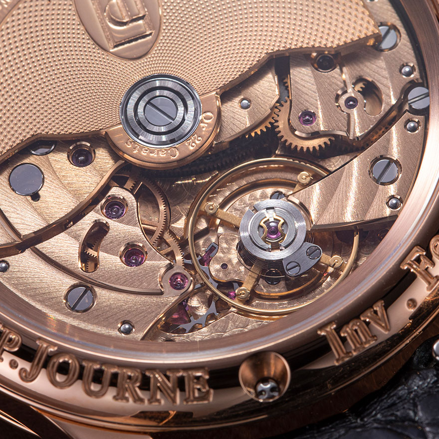 Automatique Lune 40/42mm Red Gold Silver Dial gallery 7