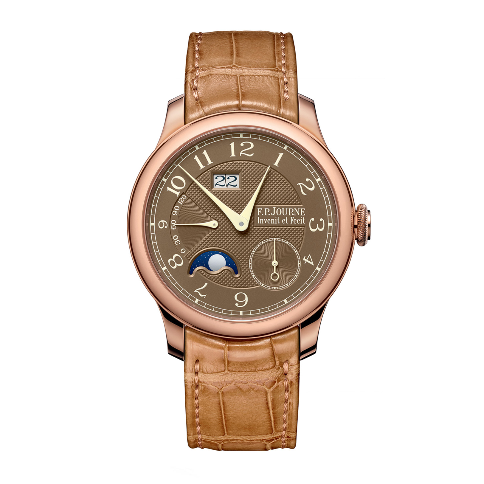 Automatique Lune 40/42mm Red Gold Havana gallery 0