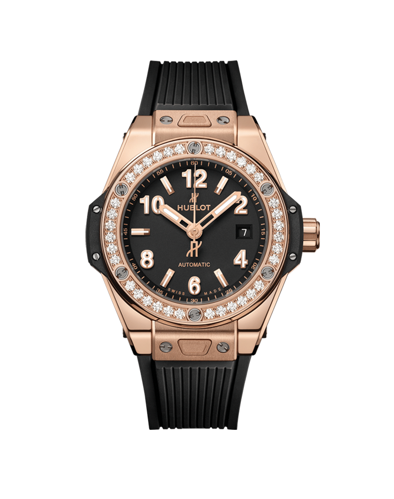 Big Bang One Click King Gold Diamonds 33mm 485.OX.1180.RX.1204