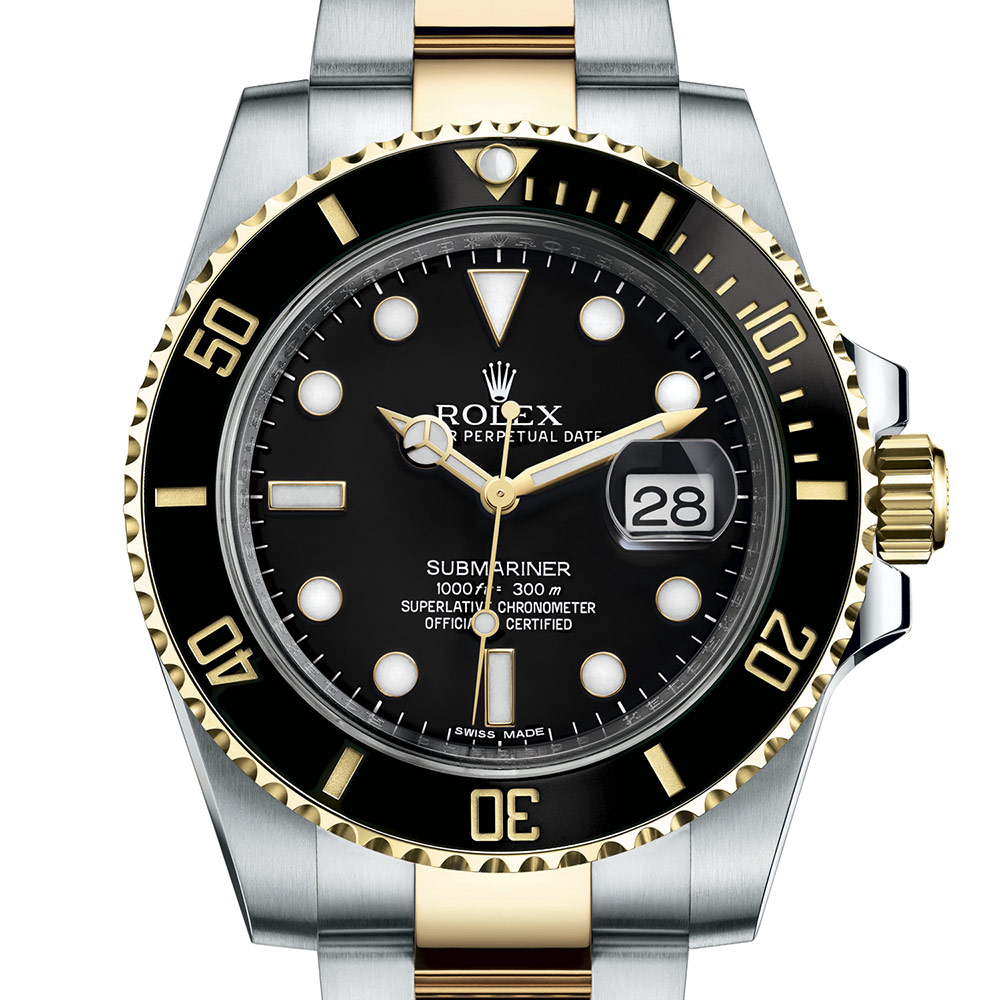 Rolex Submariner in Oystersteel and gold, M116613LN-0001 | The Hour ...