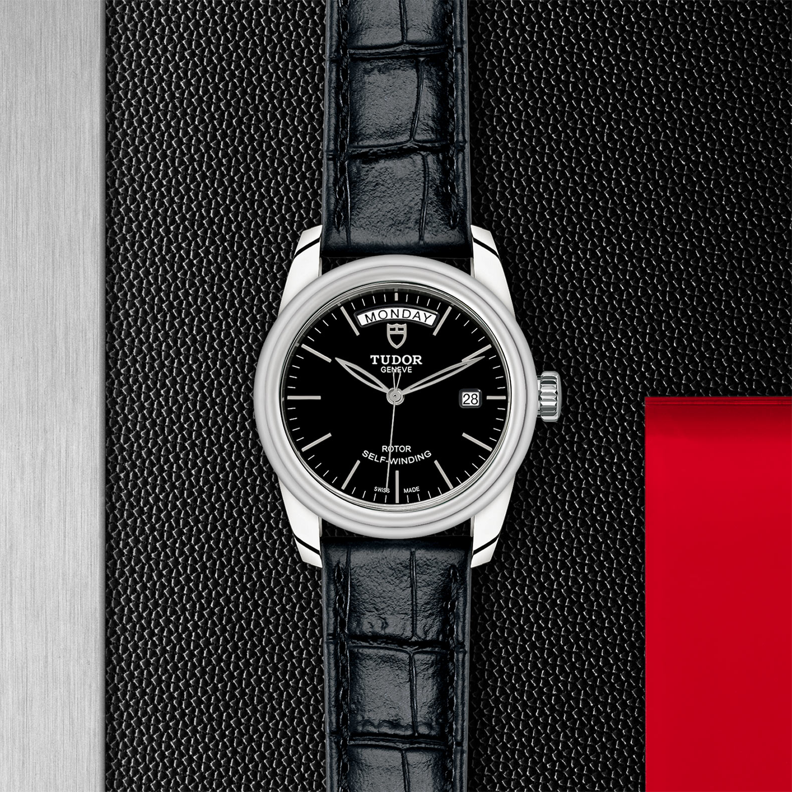 Tudor Glamour Date+Day M56000-0023