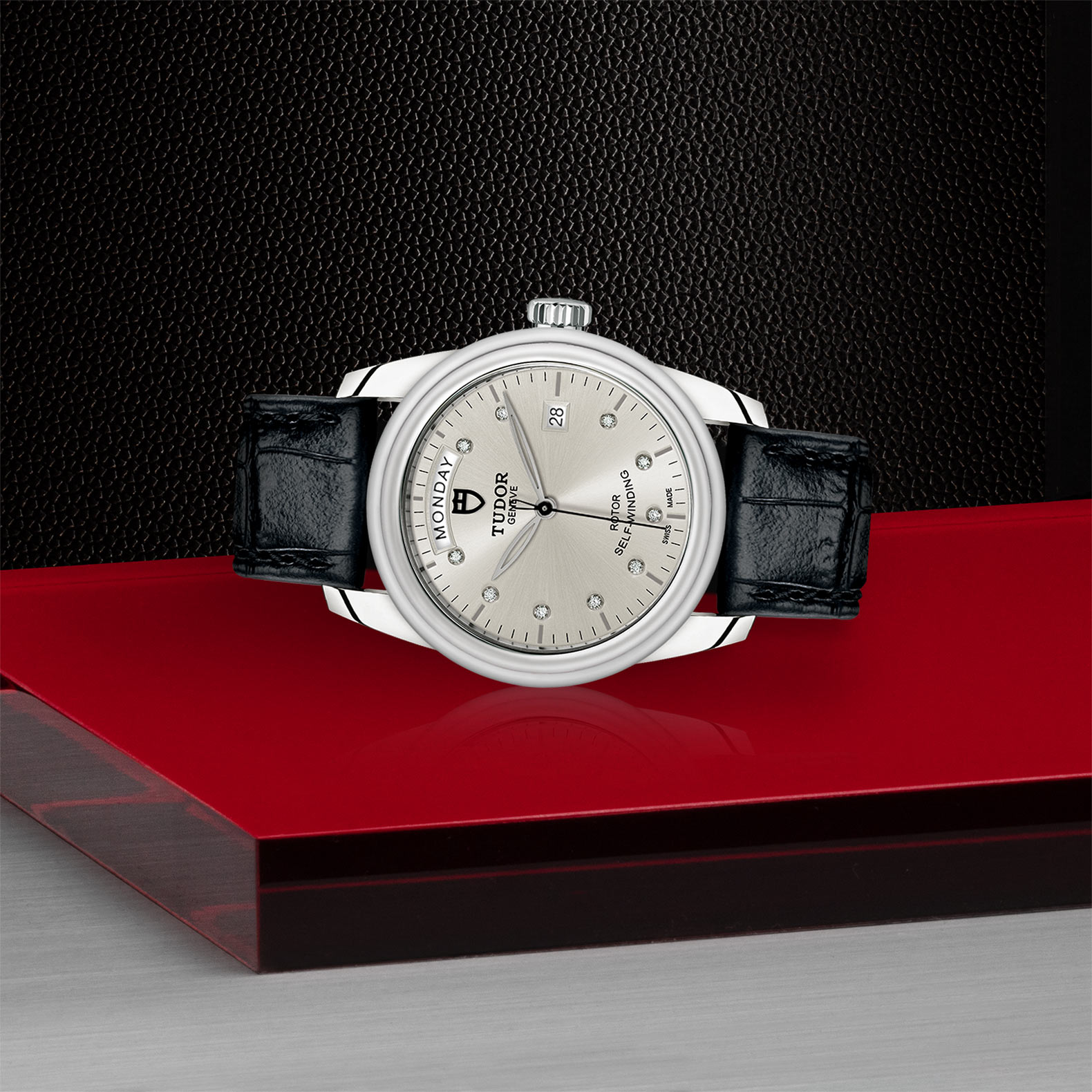 Tudor Glamour Date+Day M56000-0028