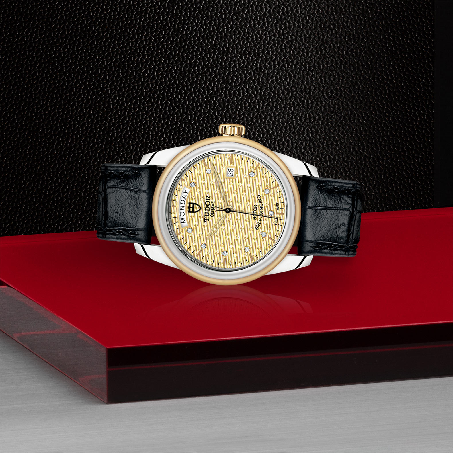 Tudor Glamour Date+Day M56003-0029