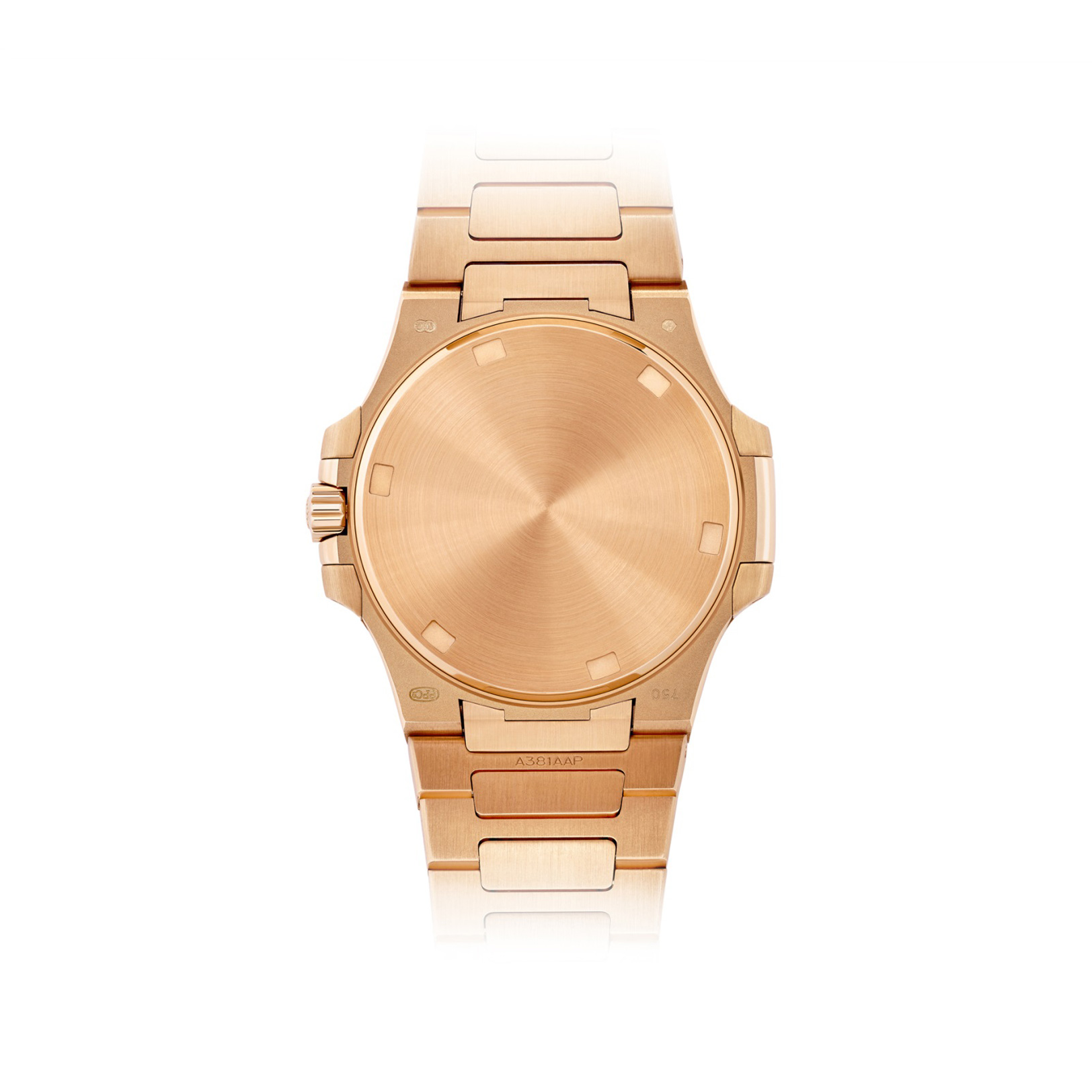 Nautilus Date & Silvery Opaline Dial Full Rose Gold gallery 1