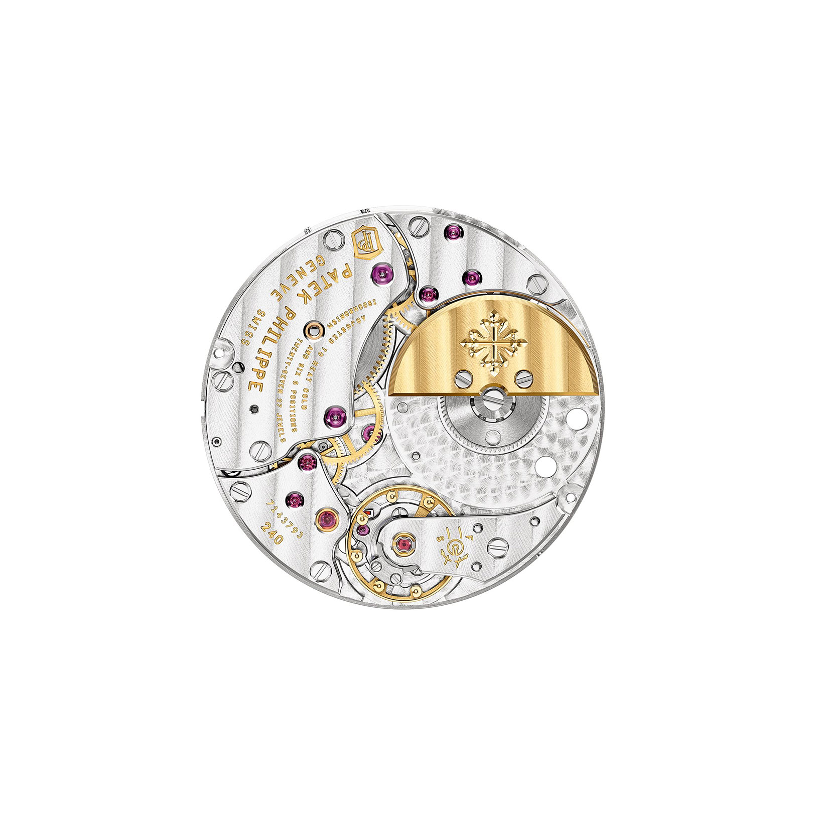 Golden Ellipse Grand Feu Black Enamel White Gold gallery 7