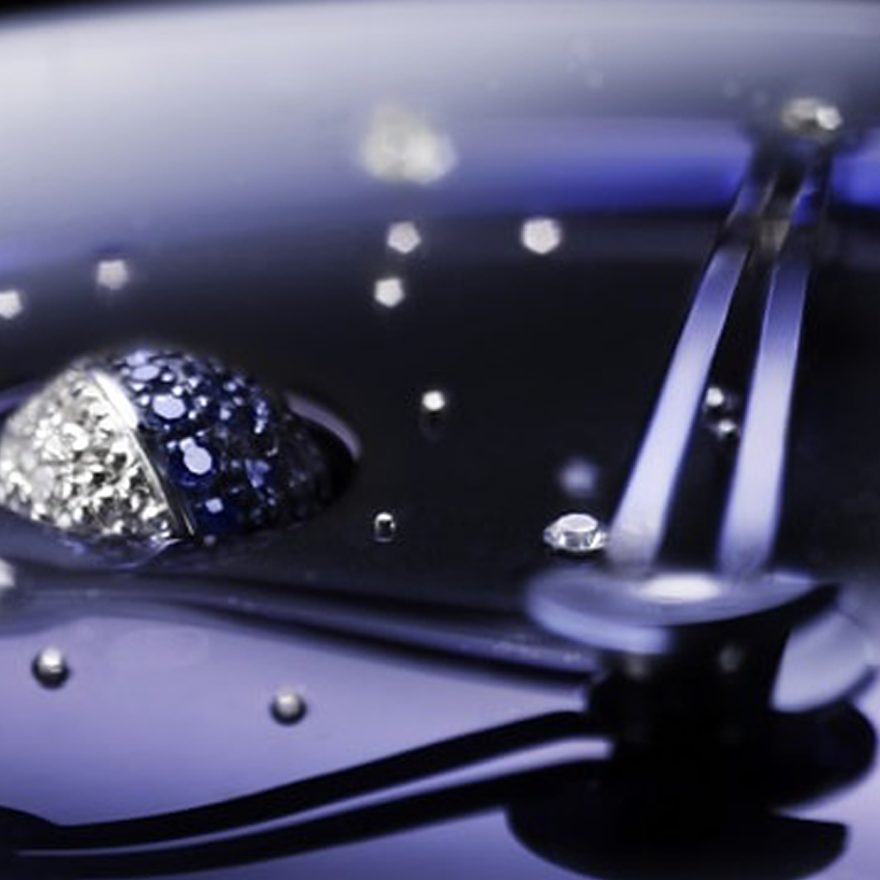 DB25 Moonphase Starry Sky Sapphire gallery 1