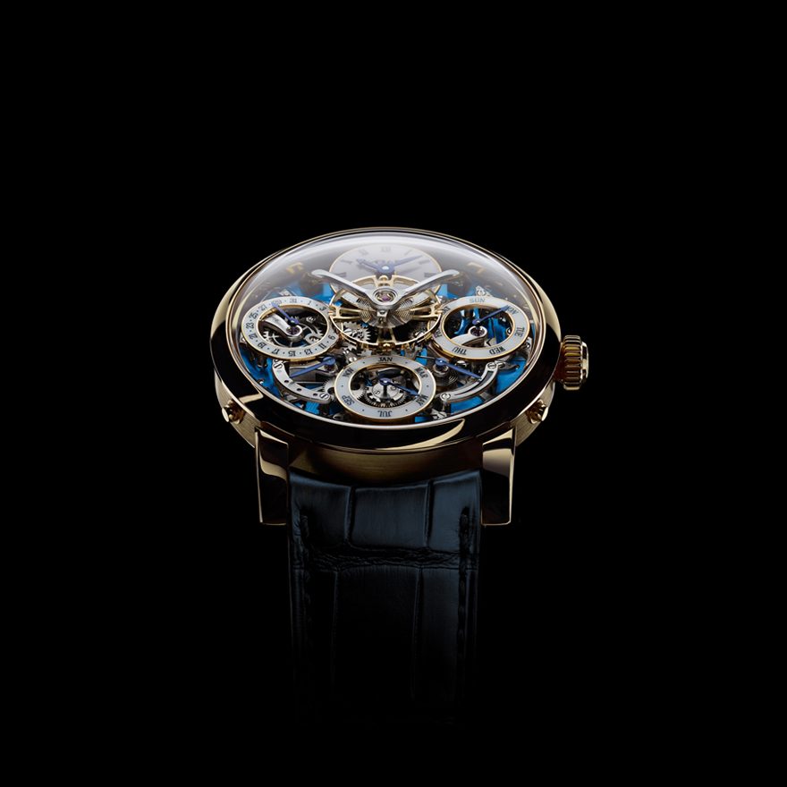Legacy Machine Perpetual Yellow Gold Blue gallery 0