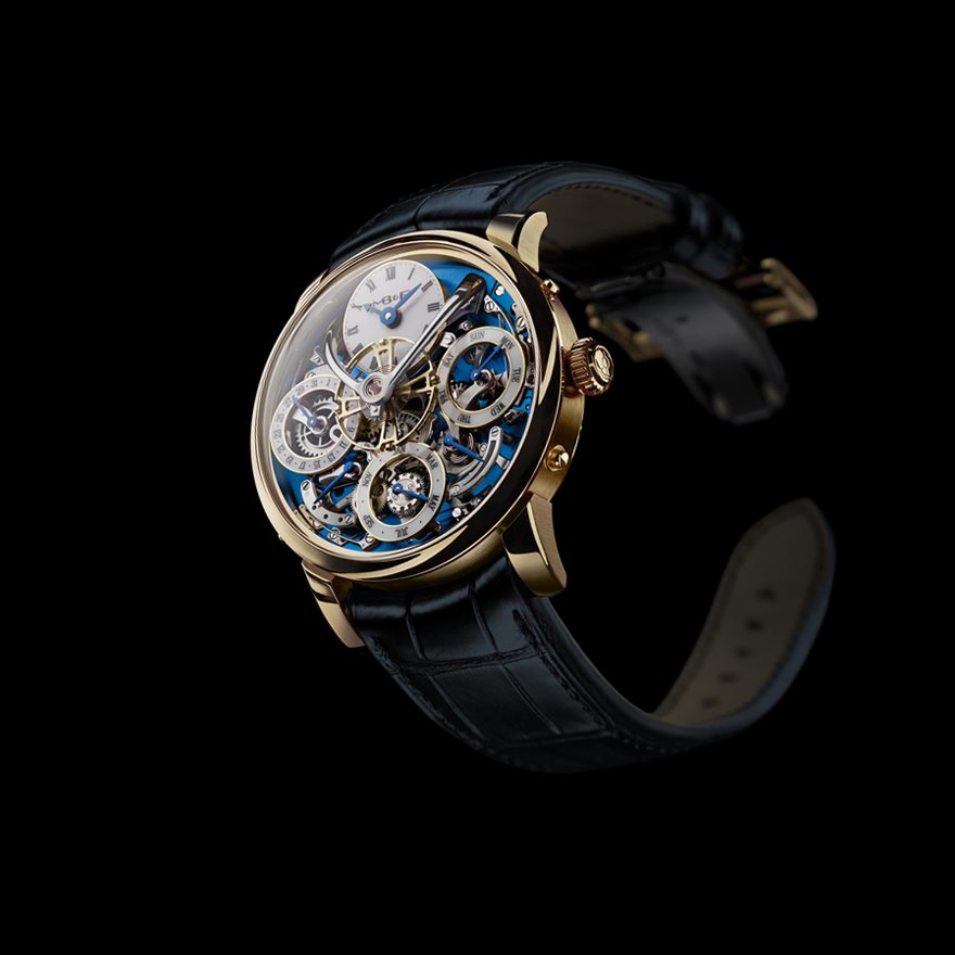 Legacy Machine Perpetual Yellow Gold Blue gallery 2