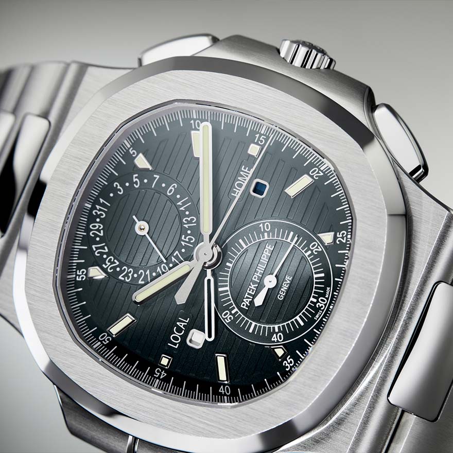 Nautilus Flyback Chronograph, Travel Time gallery 6