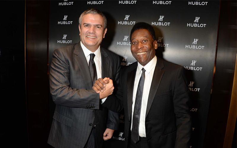 Hublot Ambassadors Pelé football player world cup Hublot Ambassadors Pelé football player world cup