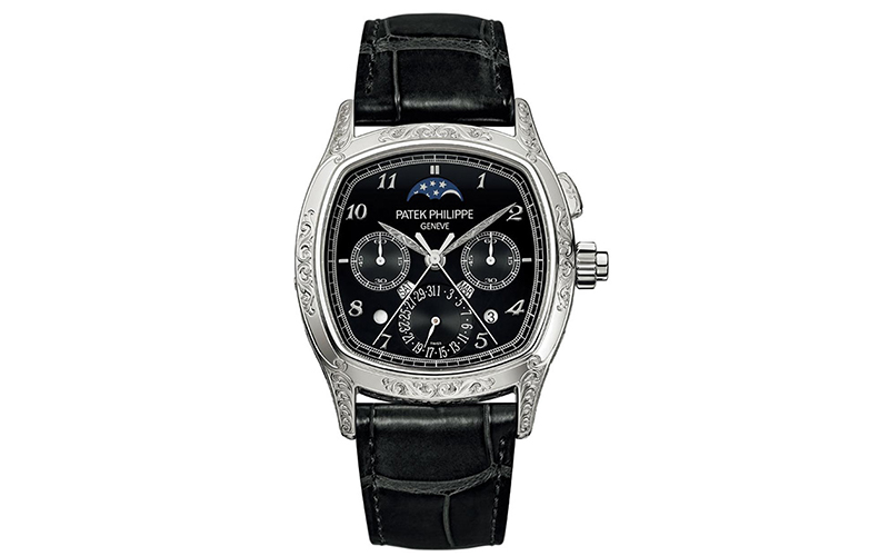 Patek Philippe Perpetual Calendar Chronograph 5951P Manual winding Platinum Crocodile skin Men's watch/Unisex Patek Philippe Perpetual Calendar Chronograph 5951P Manual winding Platinum Crocodile skin Men's watch/Unisex