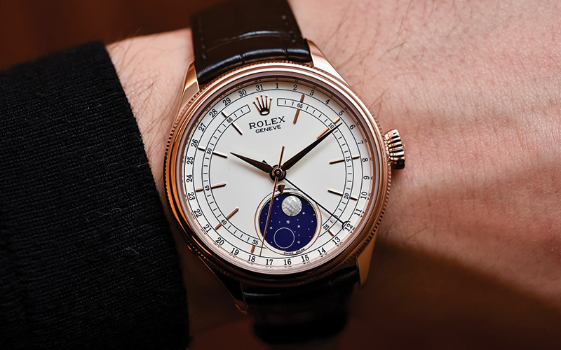 rolex cellini moonphase for sale