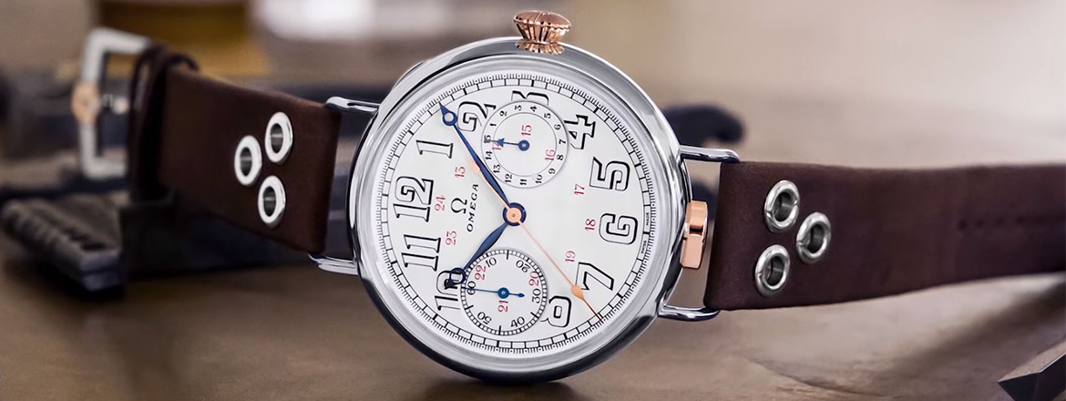 First Omega Wrist-Chronograph Limited 