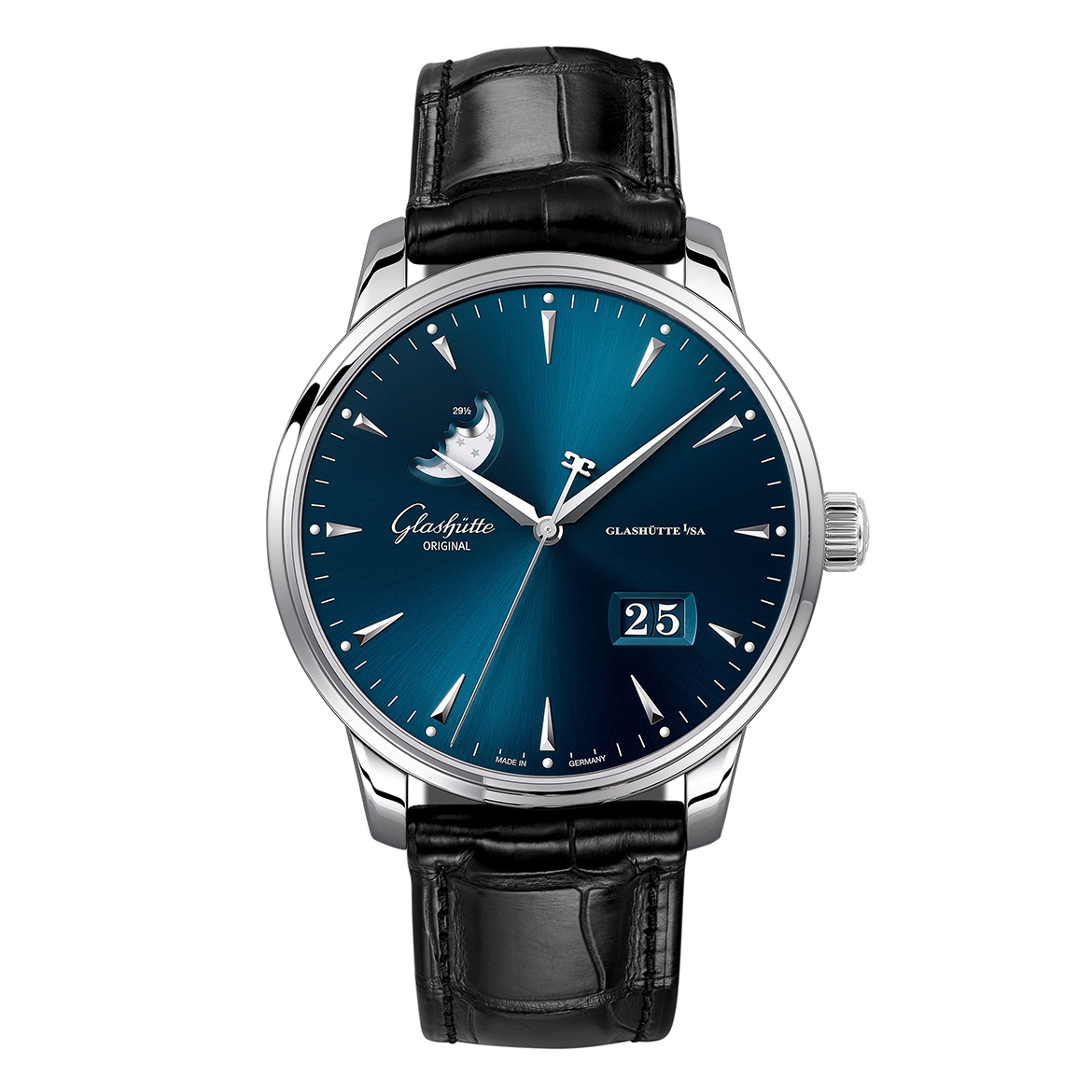 GO Senator Excellence Panorama Date Moon Phase Calibre 36 ...