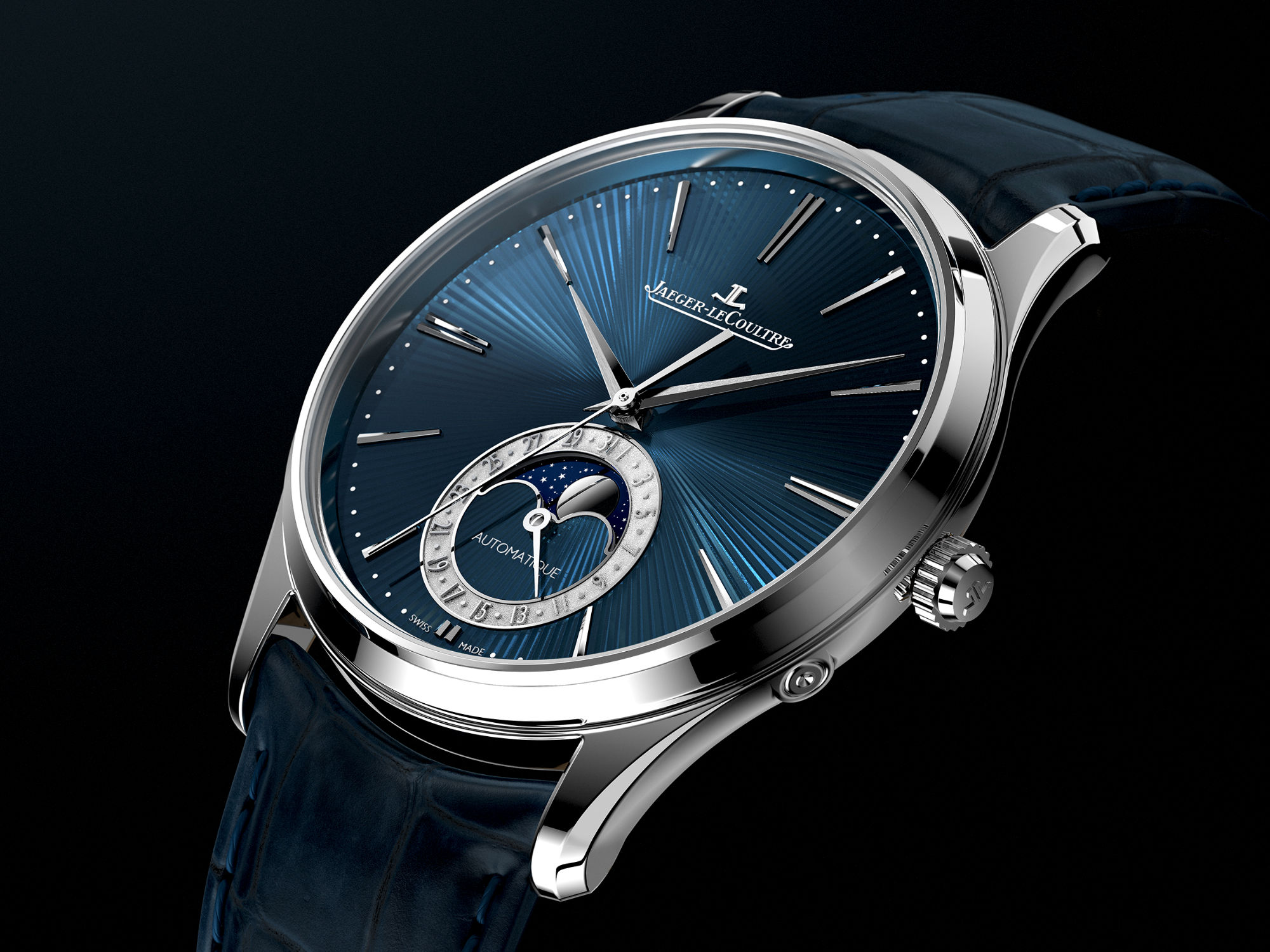 Once in a Blue Moon: Jaeger-LeCoultre Master Ultra Thin Moon Enamel ...